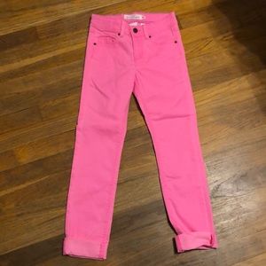 Girls Pink Jeans